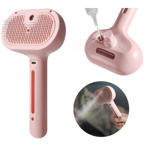 Pet Hair Spray Brush for Cats and Dogs